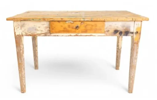 Pamono Vintage Wooden Worktable Discount