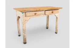 Pamono Vintage Wooden Worktable with Drawers Sale