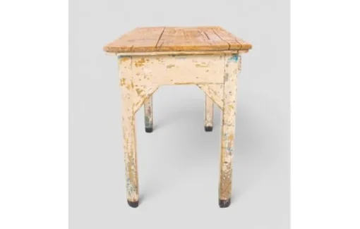 Pamono Vintage Wooden Worktable with Drawers Sale