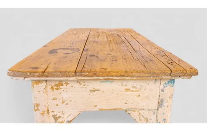 Pamono Vintage Wooden Worktable with Drawers Sale