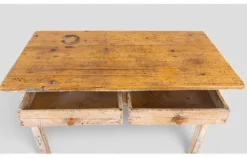 Pamono Vintage Wooden Worktable with Drawers Sale