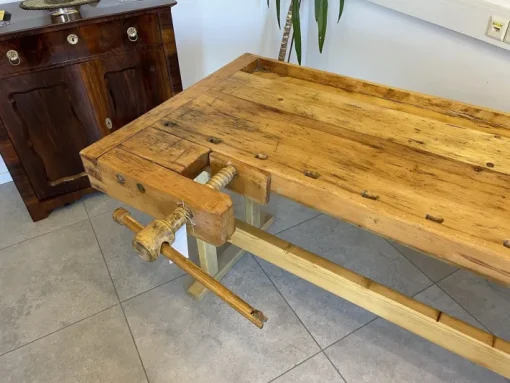 Pamono Vintage Workbench in Pine Hot