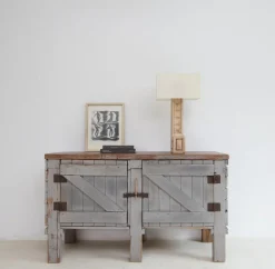Pamono Vintage Workbench in Pine, 1920s Best
