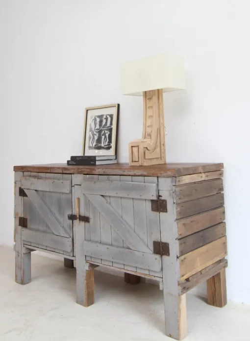 Pamono Vintage Workbench in Pine, 1920s Best