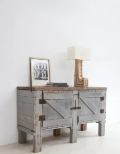Pamono Vintage Workbench in Pine, 1920s Best