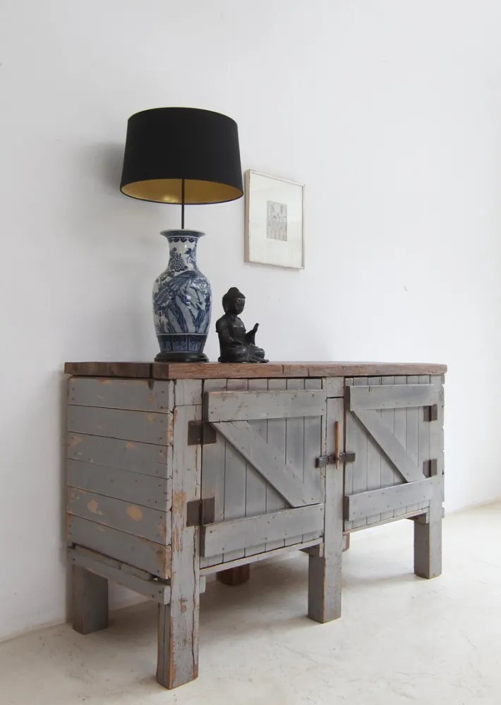 Pamono Vintage Workbench in Pine, 1920s Best