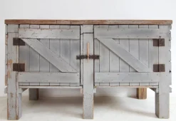 Pamono Vintage Workbench in Pine, 1920s Best