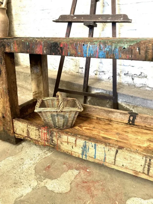 Pamono Vintage Workbench in Wood Best