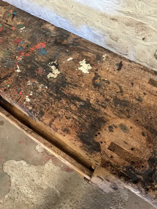 Pamono Vintage Workbench in Wood Best