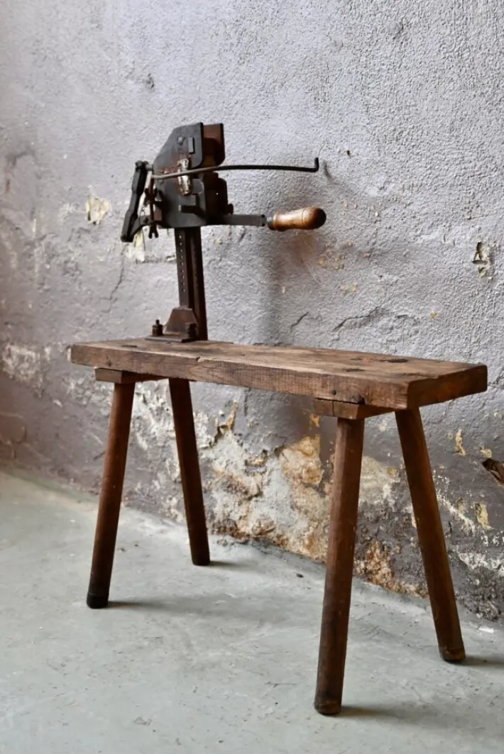 Pamono Vintage Workshop Workbench, 1940s