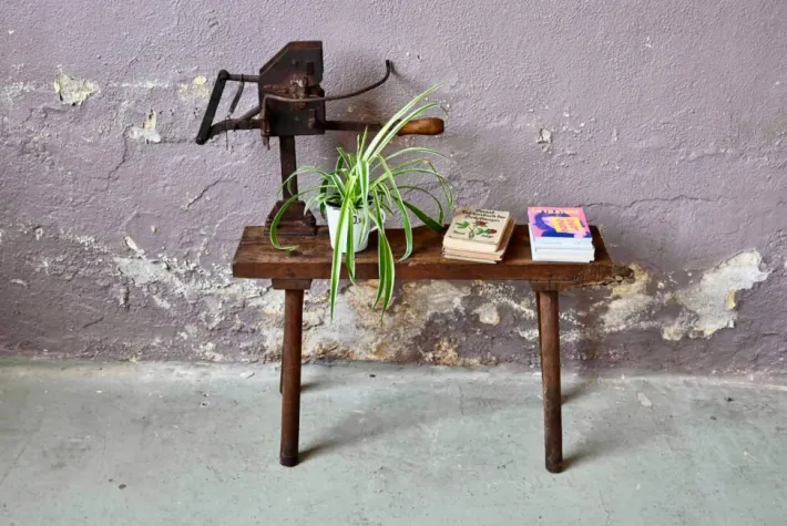 Pamono Vintage Workshop Workbench, 1940s