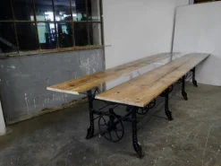 Pamono Vintage Worktable in Cast Iron, 1920