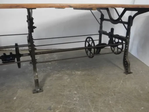 Pamono Vintage Worktable in Cast Iron, 1920