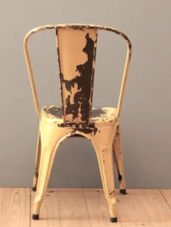 Pamono Vintage Yellow Chair by Xavier Pauchard for Tolix, 1930s