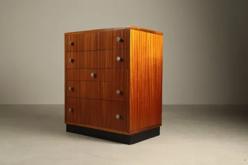 Pamono Vintage Zebrano Chest of Drawers by Alfred Hendrickx for Belform, 1960s Discount