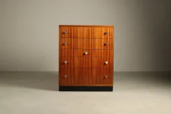 Pamono Vintage Zebrano Chest of Drawers by Alfred Hendrickx for Belform, 1960s Discount