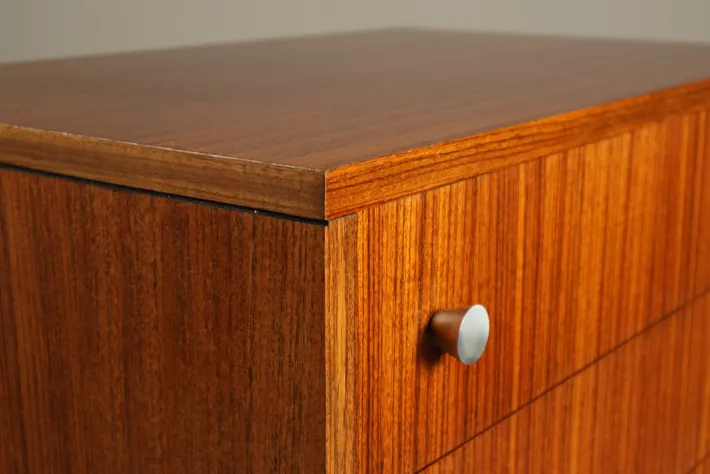 Pamono Vintage Zebrano Chest of Drawers by Alfred Hendrickx for Belform, 1960s Discount