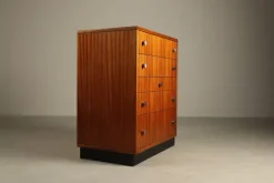 Pamono Vintage Zebrano Chest of Drawers by Alfred Hendrickx for Belform, 1960s Discount