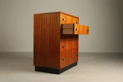 Pamono Vintage Zebrano Chest of Drawers by Alfred Hendrickx for Belform, 1960s Discount