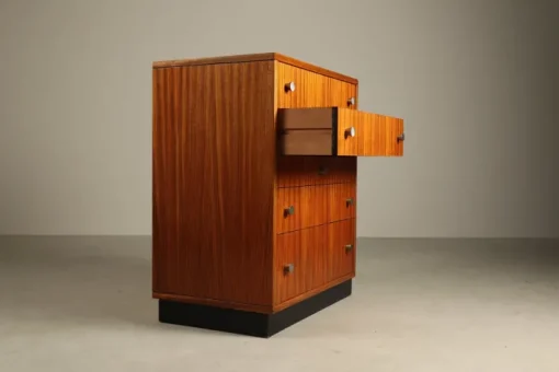 Pamono Vintage Zebrano Chest of Drawers by Alfred Hendrickx for Belform, 1960s Discount