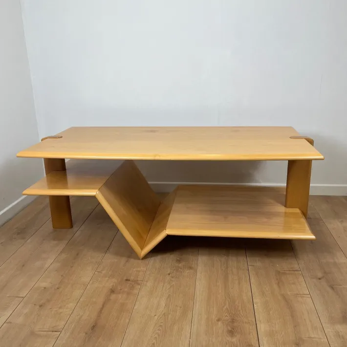 Pamono Vintage Zig-Zag Coffee Table, 1980s New