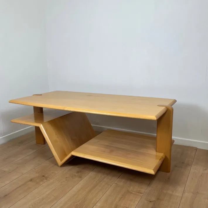 Pamono Vintage Zig-Zag Coffee Table, 1980s New