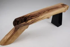 Pamono Wabi-Sabi Bench in Walnut by Logniture Discount