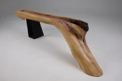 Pamono Wabi-Sabi Bench in Walnut by Logniture Discount