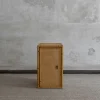 Pamono Wall Cabinet in Rattan and Brass by Dal Vera, 1970s Clearance