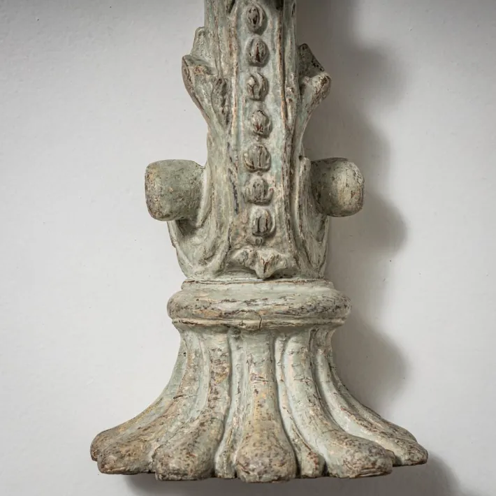 Pamono Wall Console with Red Marble Top Outlet