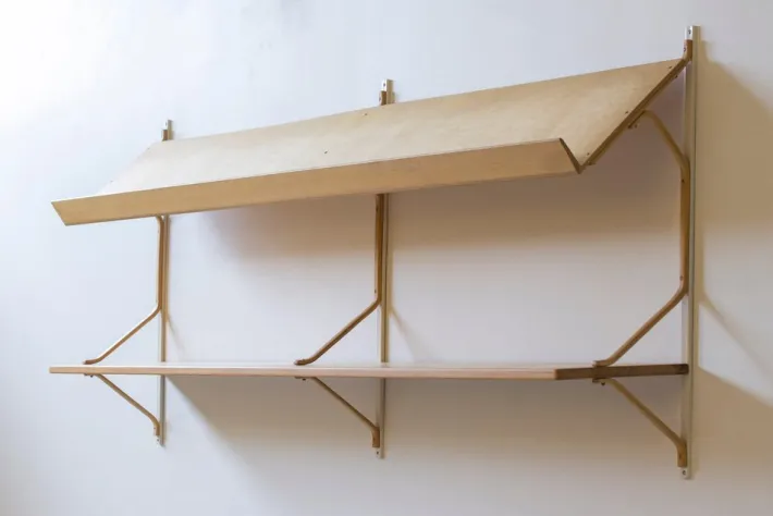Pamono Wall Shelf by Bruno Mathsson Best