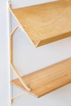 Pamono Wall Shelf by Bruno Mathsson Best