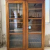Pamono Walnut and Glass Bookcase, 1890s Online