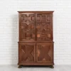Pamono Walnut Bar Cabinet by Muebles Casas, 1966