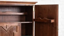 Pamono Walnut Bar Cabinet by Muebles Casas, 1966