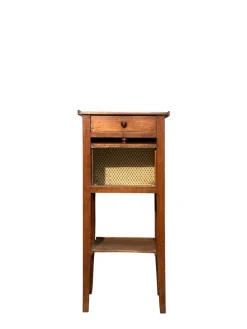 Pamono Walnut Bedside Table, 1800s Best