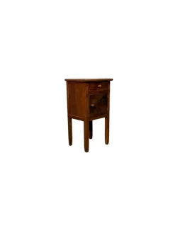 Pamono Walnut Bedside Table, 19th Century Online
