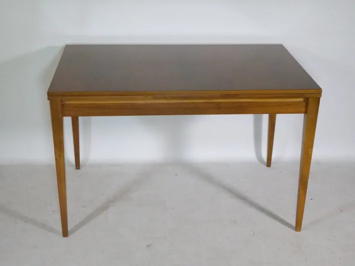 Pamono Walnut Extendable Dining Table, 1960s Hot