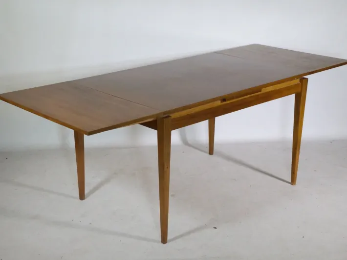Pamono Walnut Extendable Dining Table, 1960s Hot