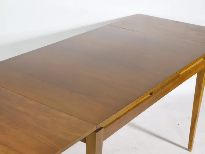 Pamono Walnut Extendable Dining Table, 1960s Hot