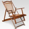 Pamono Walnut Framed Folding Steamer Deck Chair, 1890s Sale