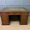 Pamono Walnut Partners Pedestal Desk by Maple & Co., 1900 Discount