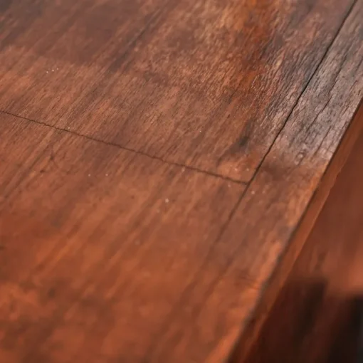 Pamono Walnut Slab Cabinet with Three Drawers Online