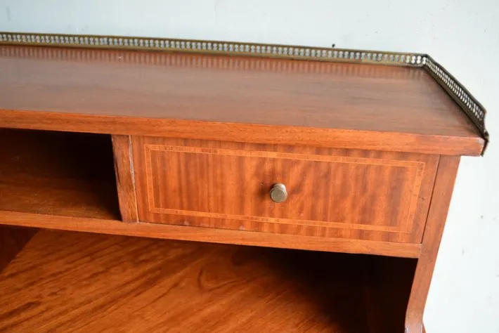 Pamono Walnut Wooden Writing Table New