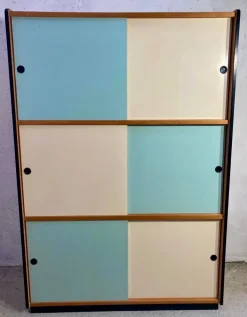 Pamono Wardrobe with Sliding Doors, 1970s Discount