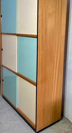 Pamono Wardrobe with Sliding Doors, 1970s Discount