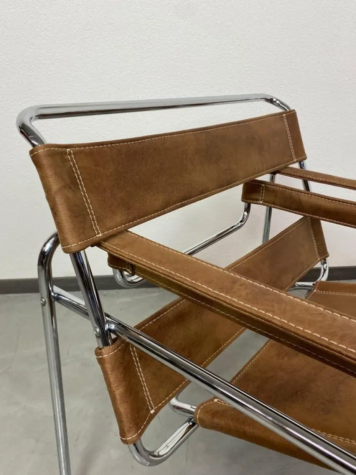 Pamono Wassily Chair attributed to Marcel Breuer, 1970s Hot