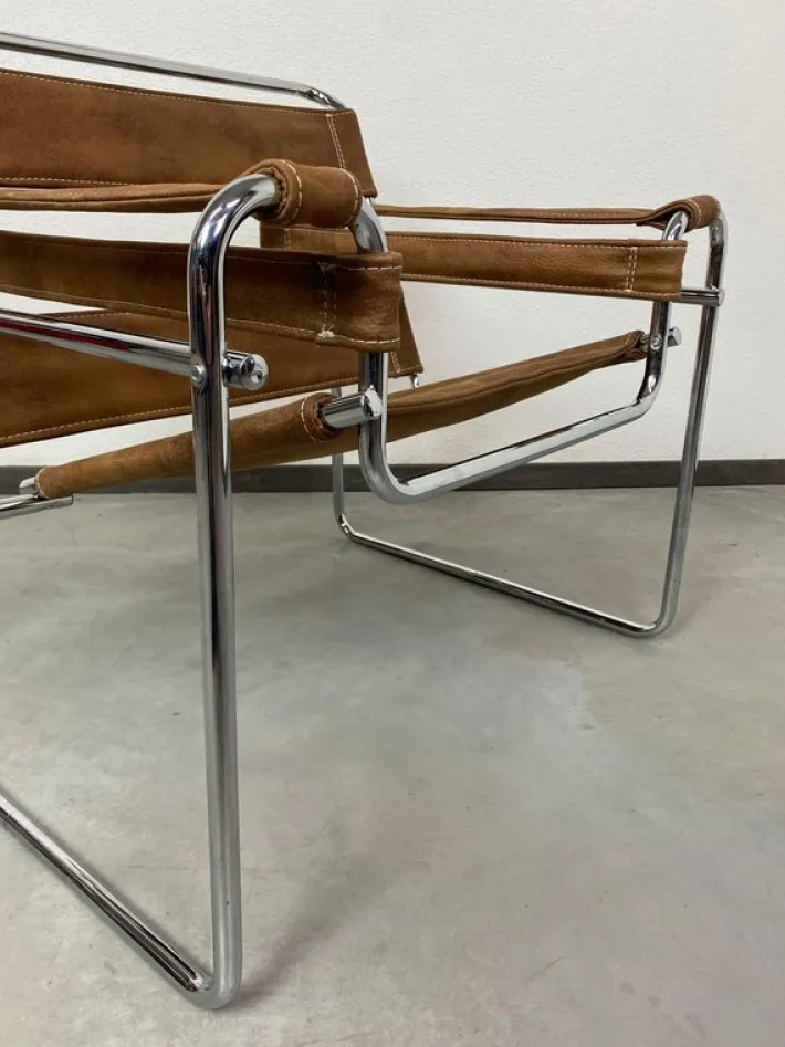 Pamono Wassily Chair attributed to Marcel Breuer, 1970s Hot
