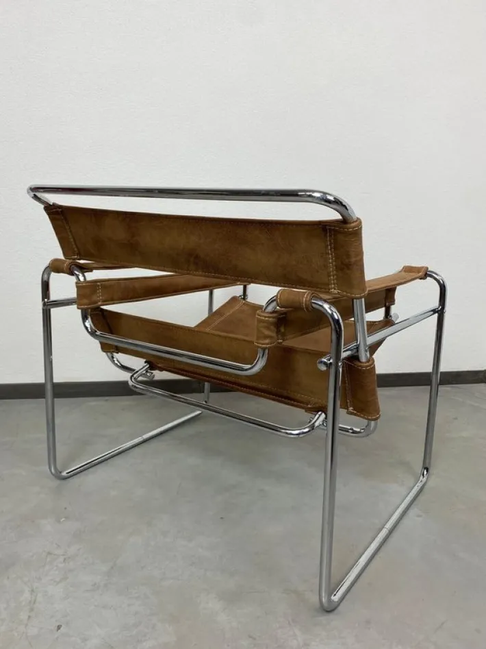 Pamono Wassily Chair attributed to Marcel Breuer, 1970s Hot