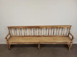 Pamono Weathered Church Bench New